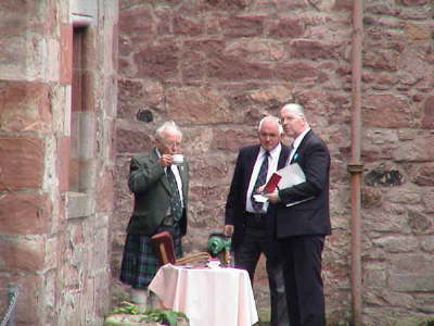 Visitors to the Castle