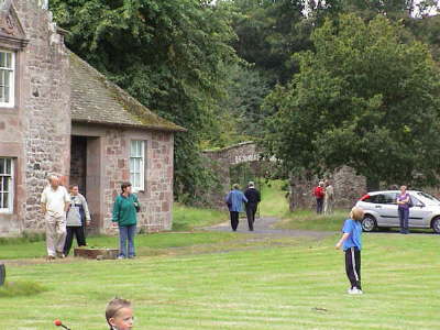 Visitors to the Castle